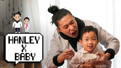 Easy Cooking: Tangyuan (Sticky Rice Balls) Made By Hanley and Toddler