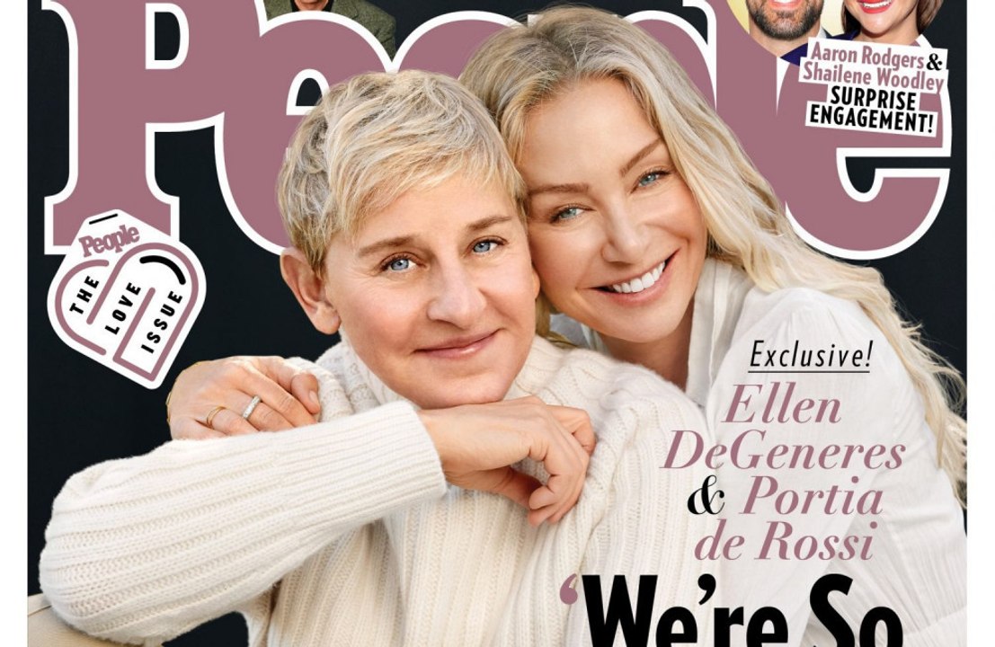 Ellen Degeneres says wife Portia de Rossi is her rock