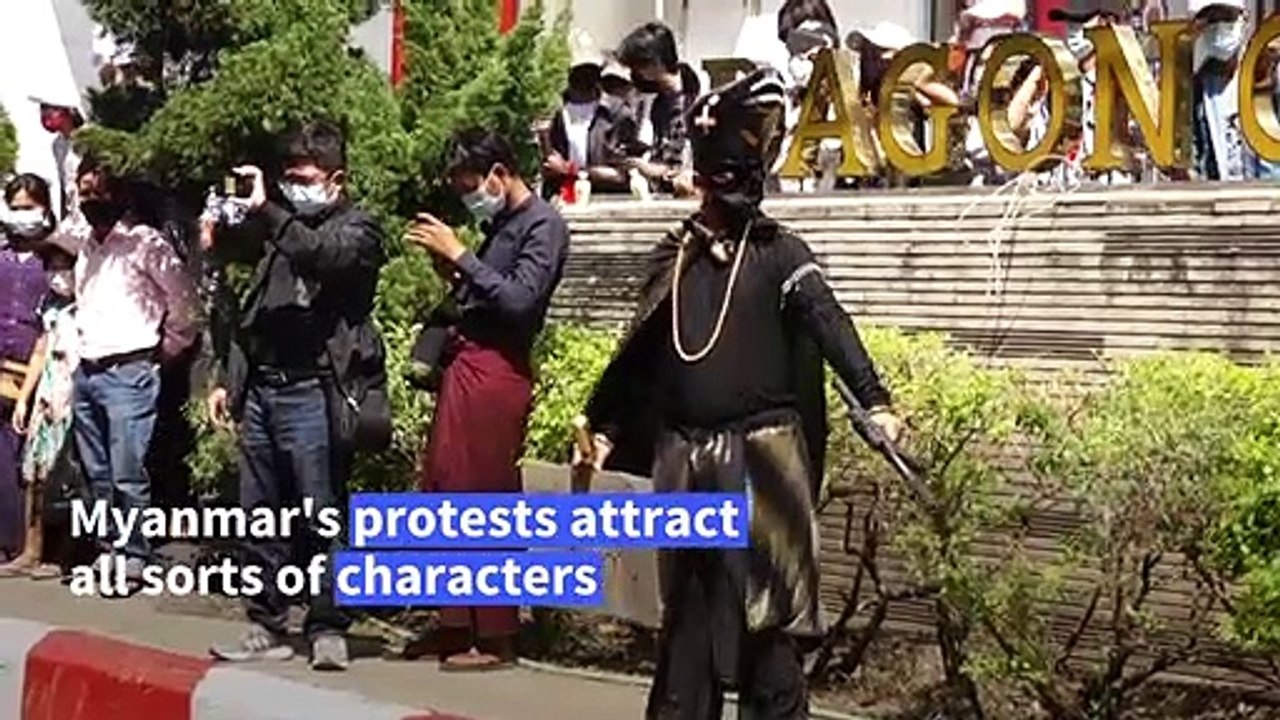 Make us into memes: anti-coup Myanmar youths get creative
