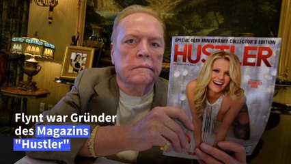 Legendärer US-Pornoverleger Larry Flynt ist tot