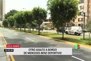 Jesús María: delincuentes a bordo de un Mercedes Benz roban en Residencial San Felipe