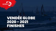 Finish live Kojiro Shiraishi Vendée Globe 2020-2021 [EN]