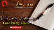 Harf E Taza Nai Khushbu Mein Likha Chahta Hai | Love Poetry Lines | Poetry Junction