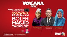 [LIVE] SOP Covid-19: Pasar malam boleh, masjid tak boleh?
