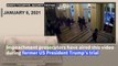 Security camera footage shows storming of US Congress