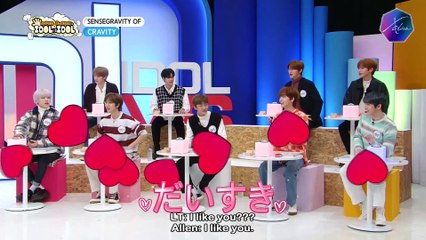 [ENG SUB]  210121 SuperJunior Idol vs Idol with Cravity -  MONSTA X CUT