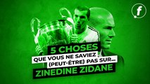 5 choses que vous ne saviez (peut-être) pas sur Zinedine Zidane