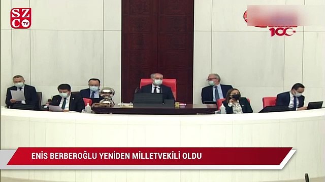 Enis Berberoğlu yeniden milletvekili