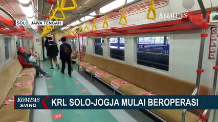 Resmi! KRL Solo-Jogja Kini Sudah Mulai Beroperasi, Tarifnya Rp 8.000