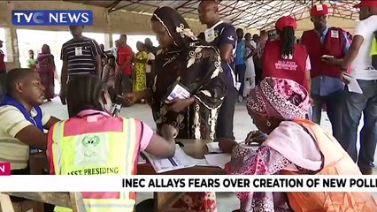 INEC allays fears over creation of new polling units