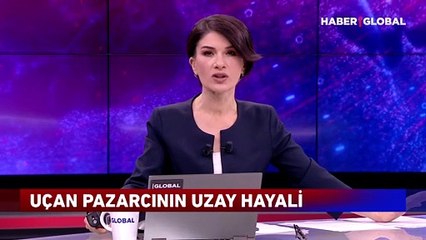 Şemsiye ile uçan adam konuştu: "Ben de uzaya gitmek istiyorum"