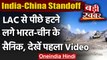 India-China Standoff: Pangong Lake से भारत-चीन ने पीछे किए Tank, देखें पहला Video | वनइंडिया हिंदी