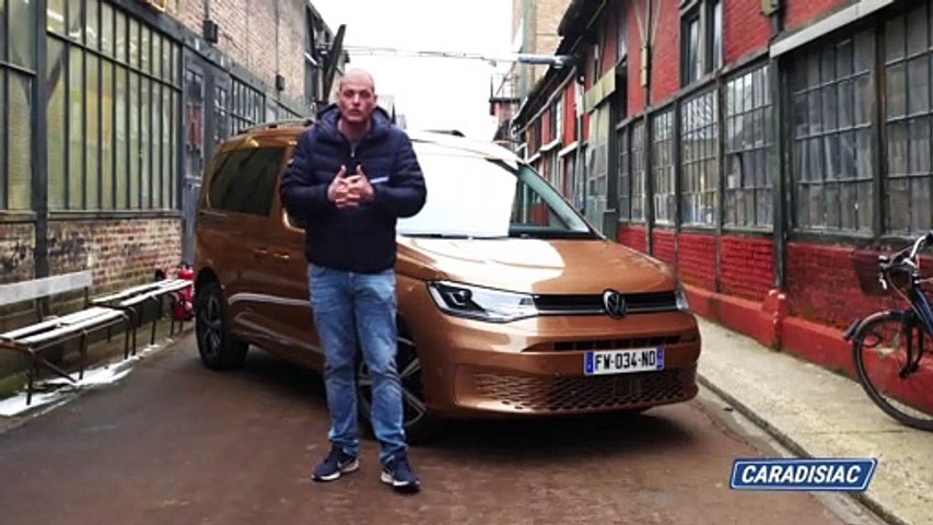Essai vidéo - Volkswagen Caddy 5 (2021)