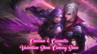 Valentine Skins   Cecilion & Carmilla  Mobile Legends Bang Bang