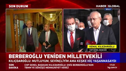 Son dakika! Kemal Kılıçdaroğlu'dan "Enis Berberoğlu" açıklaması