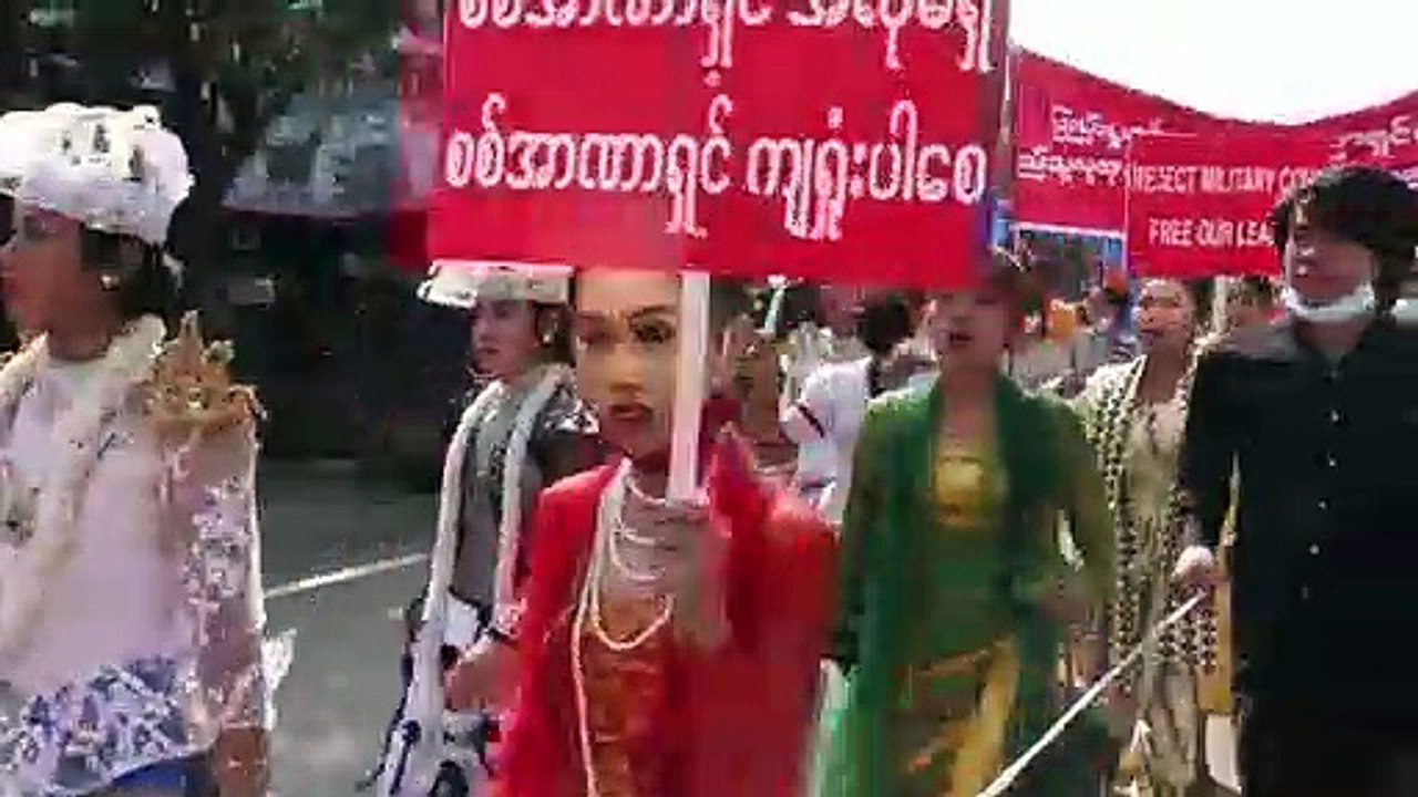 Neue Proteste in Myanmar - trotz härteren Vorgehens des Militärs