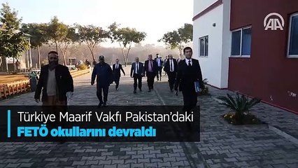 Türkiye Maarif Vakfı Pakistan'daki FETÖ okullarını devraldı