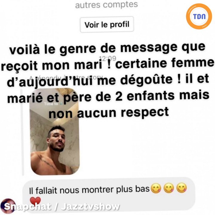 Jazz affiche une internaute qui a envoyé un message privé “intime” à Laurent