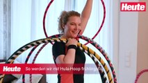 Hula-Hoop-Training daheim als neuer Trend zum Abspecken