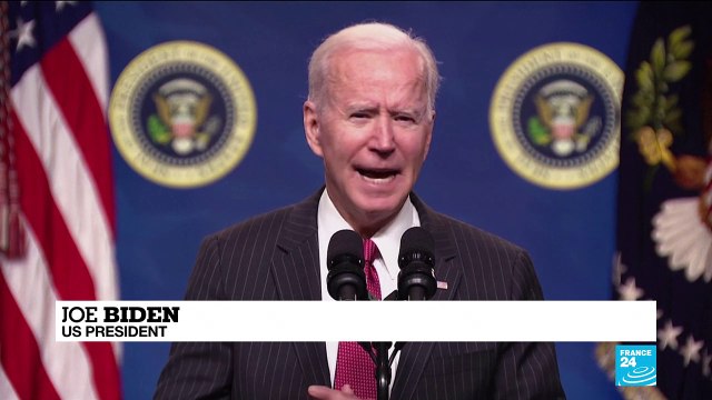 Biden says US will sanction military leaders, family members behind Myanmar coup