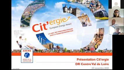 Rencontre Cit'ergie du 24/11/20 en Centre-Val de Loire