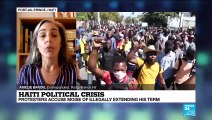 Haitian protesters, police clash after president moves against top judges