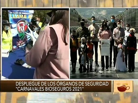Más de 148 mil funcionarios garantizarán protección y seguridad durante Carnavales Bioseguros 2021