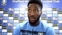 Sheffield Wednesday's Chey Dunkley on Osaze Urhoghide encouraging youngsters