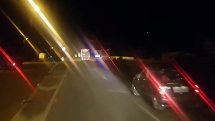 MERCEDES BENZ high speed chasing.