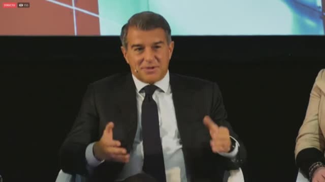 Laporta sobre el futuro de Messi: "Estoy satisfecho de que el PSG no se haya vuelto a pronunciar"