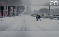 Loire-Atlantique: Jusqu’à 5 cm de neige relevés, la circulation très perturbée