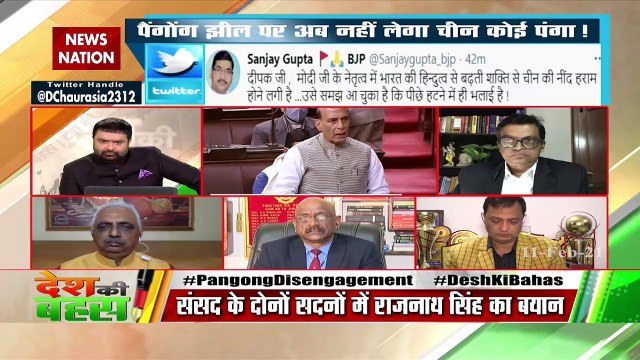 Desh Ki Bahas : Disengagement at LAC is a triumph for the Indian army