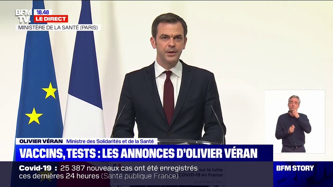 Olivier Véran: "Les vaccins sont très efficaces" sur le variant britannique