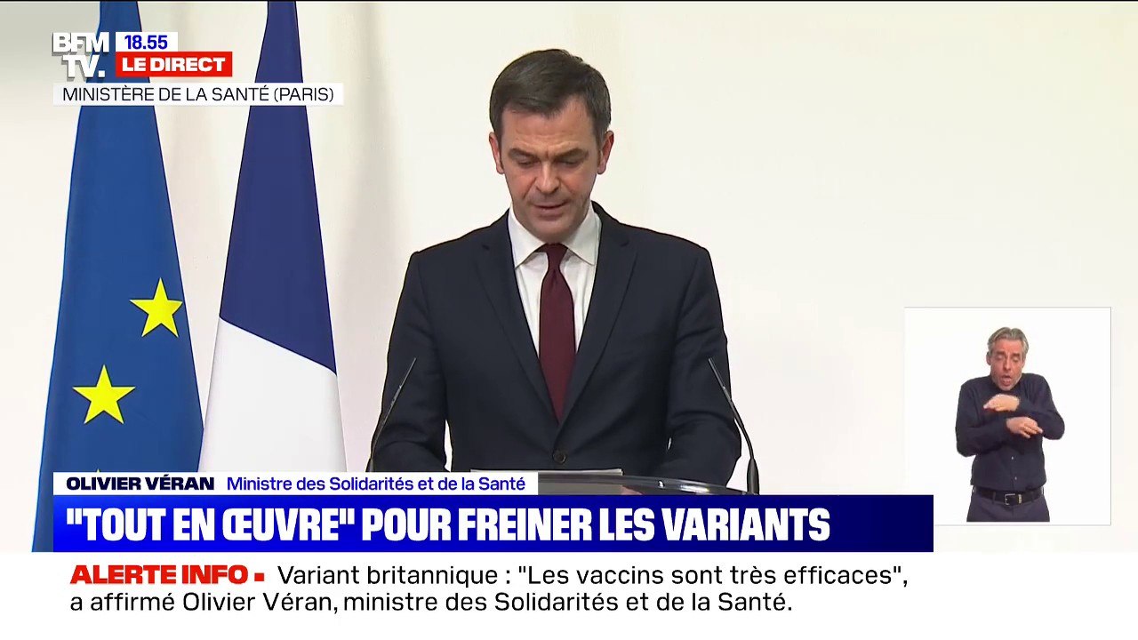Olivier Véran: "En ne décidant pas un confinement généralisé (...), nous avons gagné plusieurs semaines"