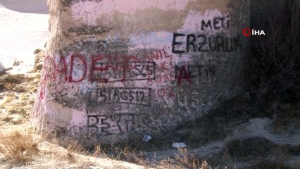 - Peri bacalarına yazılan yazılar temizleniyor