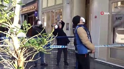 İstiklal Caddesi’nde faciadan dönüldü