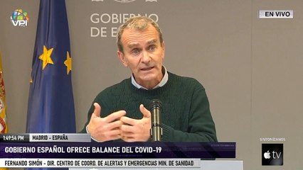 Desde Madrid - Gobierno español ofrece balance del Covid-19
