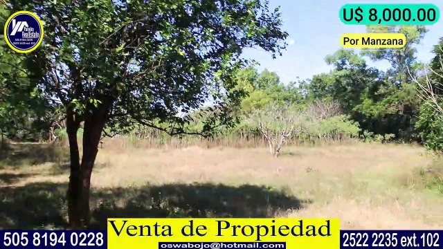 Nicaragua - Finca Agricola Venta en Masaya (Cod. VFP-48)