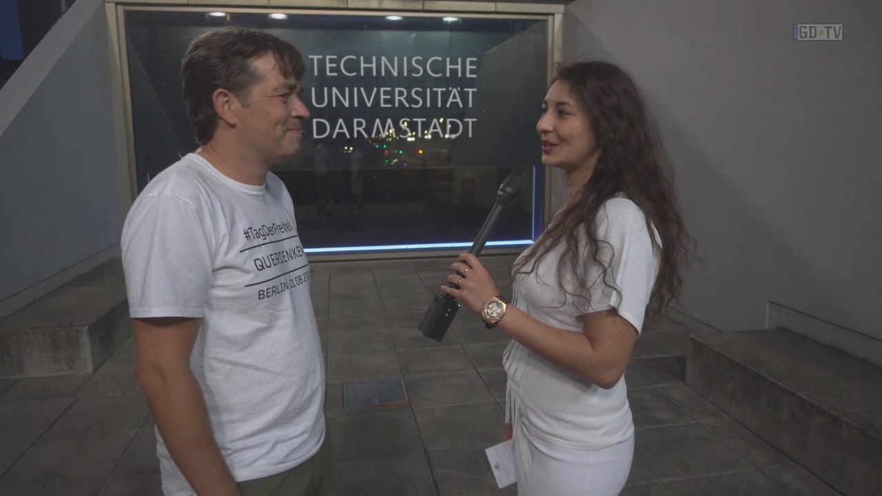 'Es gibt nur einen Plan A' | Michael Ballweg Interview mit Trish in Darmstadt am 22.08.2020