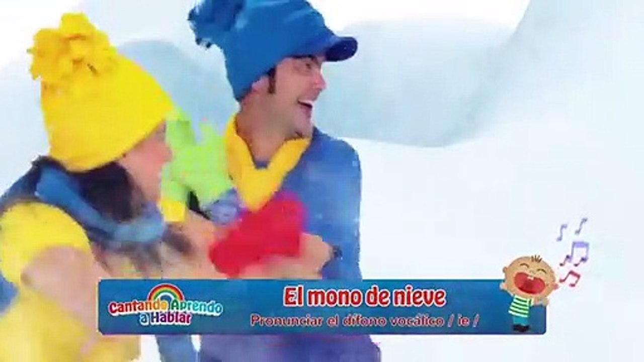 El mono de  nieve - Cantando Aprendo a Hablar