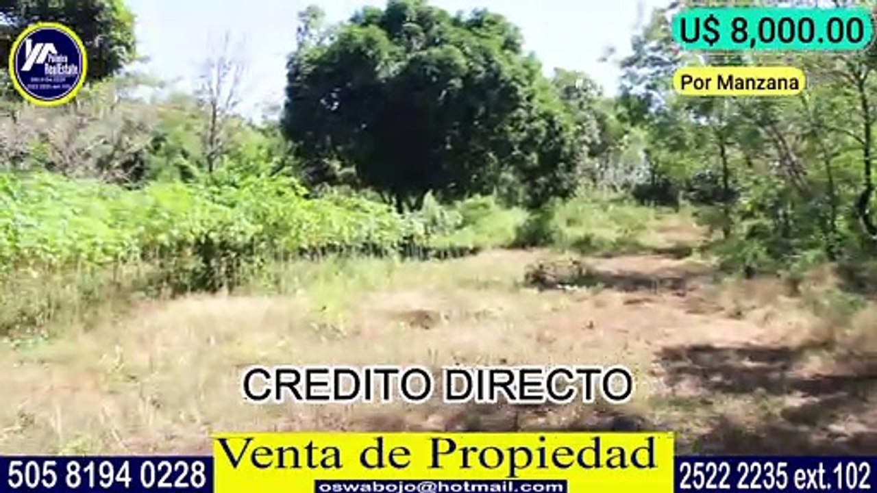 Nicaragua - Finca Agricola Venta en Masaya (Cod. VFP-48)