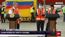Desde Bogotá - Llegada de vacunas Covid-19 a Colombia