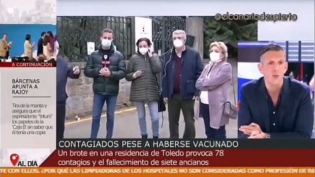 Esto ya es surrealista, mueren nueve ancianos en una residencia después de vacunarse y una de las responsables dice que la culpa es de las Navidades