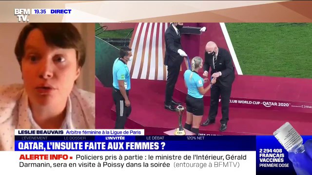 Leslie Beauvais, arbitre à la Ligue de Paris: Je trouve aberrant qu'on ait encore une différence entre les arbitres féminins et masculins