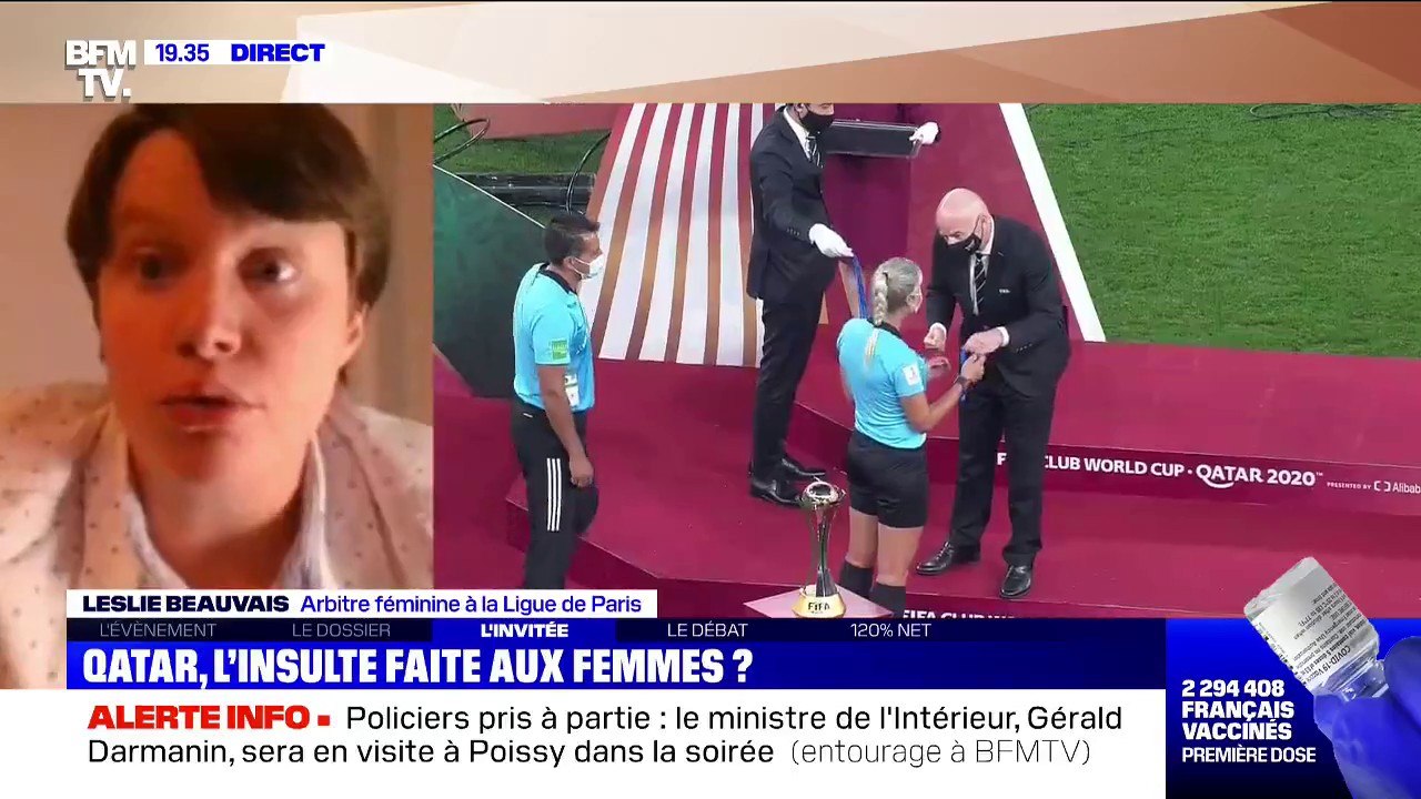 Leslie Beauvais, arbitre à la Ligue de Paris: "...