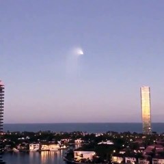 ovni resulta ser misil balístico sobrevuela un vecindario de Florida