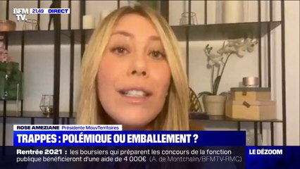 Trappes: pour Rose Ameziane (MouvTerritoires), "on est en train de jeter l'anathème sur toute une ville"