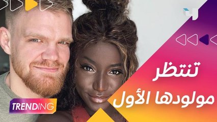 عبير سندر تنتظر مولودها الأول