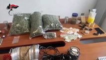 Blitz antidroga nel Torinese, sequestrati 3,5 chili di droga 3 arresti (11.02.21)