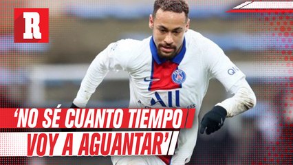 Neymar tras su lesión: 'No sé cuanto tiempo voy a aguantar'